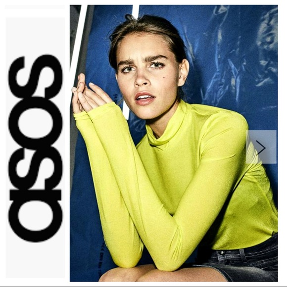 NEW ASOS - Noisy May Long Sleeve Turtleneck TOP - Picture 7 of 7